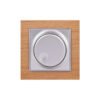 Dimmer A/R Πατητό 500VA Elitra Plus Wood 1 Dimmer A/R Πατητό 500VA Elitra Plus Wood