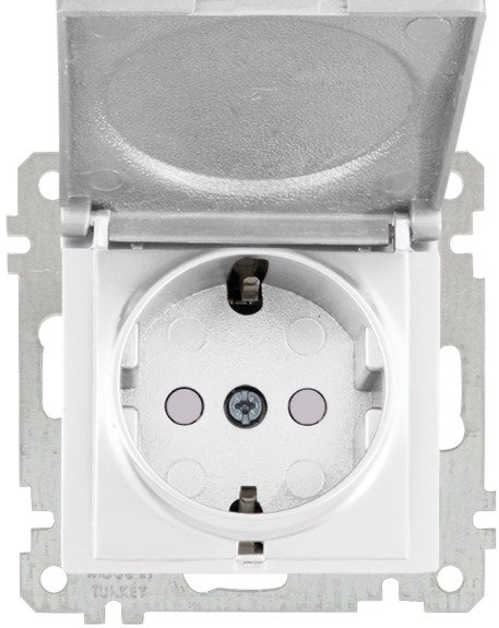 Πρίζα Σούκο με Καπάκι +Πρ. Παιδιών Λευκή 16A Daria Mutlusan 3 Πρίζα Σούκο με Καπάκι +Πρ. Παιδιών Λευκή 16A Daria Mutlusan