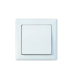 Διακόπτης Α/Ρ Λευκός 10Α Daria Mutlusan 5 Μπουτόν Απλό Daria