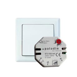 Dimmer για LED 4-100W για Μπουτόν Απλό Daria