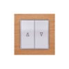 Μπουτόν Ρολλών Elitra Plus Wood 1 Μπουτόν Ρολλών Elitra Plus Wood