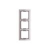 Πλαίσιο 3-πλό Κάθετο Elitra Plus Metal Stainless Steel 1 Πλαίσιο 3-πλό Κάθετο Elitra Plus Metal