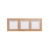 Πλαίσιο 3-πλό Οριζόντιο Elitra Plus Wood Wenge 1 Πλαίσιο 3-πλό Οριζόντιο Elitra Plus Wood