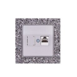 Πρίζα Data Μονή RJ45 C6 Elitra Plus Corian