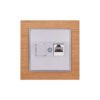 Πρίζα Data Μονή RJ45 C6 Elitra Plus Wood Οξυά 1 Πρίζα Data Μονή RJ45 C6 Elitra Plus Wood