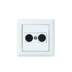 Πρίζα Μεγαφώνου 2-πλή Stereo Daria