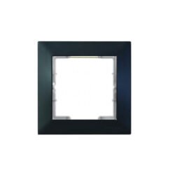 Πλαίσιο Μονό Candela Soft Touch Μαύρο