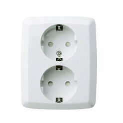 Πρίζα Σούκο Χωνευτή 2πλή