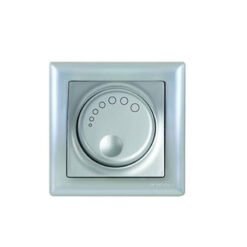 Dimmer A/R Πατητό 300VA Daria Inox 5 Ρεοστάτης A/R 500W Πατητός Daria