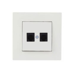 Πρίζα Τηλεφώνου Διπλή 2xRJ12