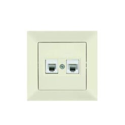 Πρίζα Τηλεφώνου 2-πλή RJ12 C3 Candela