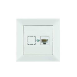 Πρίζα Data Μονή RJ45 C6 Candela