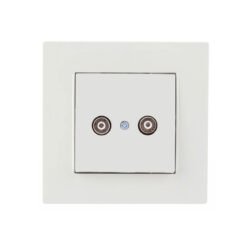 Πρίζα Τηλεόρασης Δορυφορική 2-πλή Rita