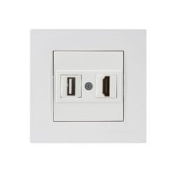 Διακόπτες Rita Λευκό