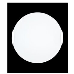 Πλαφονιέρα Λευκή 25cm NEPTUNE OKTAY