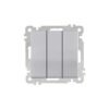 Διακόπτης Τριπλός Candela Inox 1 Διακόπτης Τριπλός Candela Inox 1
