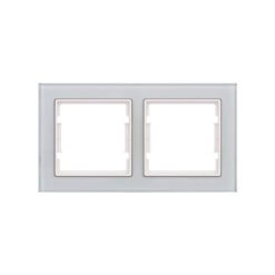 Πλαίσιο 2-πλό Οριζόντιο  Elitra Plus Glass