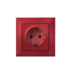 Πρίζα Σούκο Candela Soft Touch Μπορντώ
