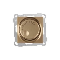 Ρεοστάτης απλός περιστροφικός 600W Daria Satin