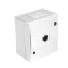 Πρίζα Τηλεόρασης Τερματική Στεγανή Λευκή 1