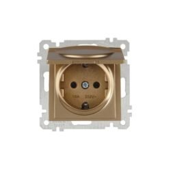 Πρίζα Σούκο με Κάλυμμα Daria Satin