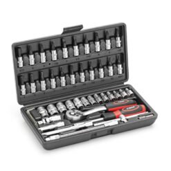 Σετ καστάνιας με καρυδάκια 1/4'' 45 τεμαχίων CIMCO 113106