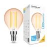 Modee Λάμπα LED Amber Filament Σφαιρικός G45 4W 360° E14 1800K Θερμό Λευκό 1 Modee Λάμπα LED Amber Filament Σφαιρικός G45 4W 360° E14 1800K Θερμό Λευκό 1