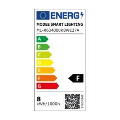 Modee Λάμπα LED Spot R63 8W E27 110° 4000K (640 lumen) A-series ERP 4