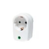 Αντάπτορ Σούκο σε Σούκο Με Προστασία Υπέρτασης 16A 230V Με πράσινη ένδειξη 1