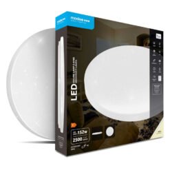 Modee Πλαφονιέρα 24W LED 4000K D330x60mm S-A105 με Εφφέ Αστεριών (2500 lumen)