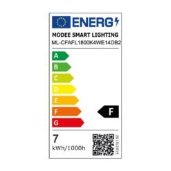 Modee 2 Λάμπες C35 4W Κερί Ακίδα Amber Filament E14 1800K 300 lums Ρεοστατούμενο 7 Modee 2 Λάμπες C35 4W Κερί Ακίδα Amber Filament E14 1800K 300 lums Ρεοστατούμενο 4