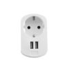 Technik Αντάπτορ με 1 Σούκο1-way + 2 USB με Προστασία Υπέρτασης και Προστασία Παιδιών 2