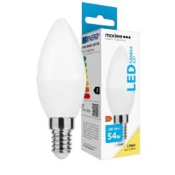 Modee LED Κερί C37 7W E14 180° 2700K (700 lumen) ERP