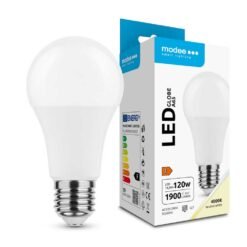 Modee LED Globe A60 18,5W E27 270° 4000K (1900 lumen) ERP