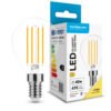 Modee LED Filament Σφαιρική 4W E14 360° Θερμό Λευκό 2700K Υψηλής Φωτεινότητας 2