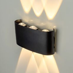 Modee LED Απλίκα (LWL0002) 6W IP65 150x75x42mm (470 lumen) Up-Down 3