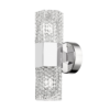 ZUMA LINE WALL LAMP ICICLE W0542-02A-F4B1 2XG9 CHR 2