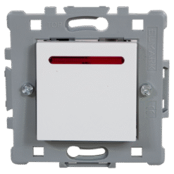 ΔΙΑΚΟΠΤΗΣ СХ.1 ΜΕ ΛΥΧΝΙΑ ΛΕΥΚΟΣ EL0606 SPLENDOR