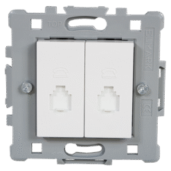 ΠΡΙΖΑ ΤΗΛΕΦΩΝΟΥ ΔΙΠΛΗ ΛΕΥΚΗ EL06232 SPLENDOR