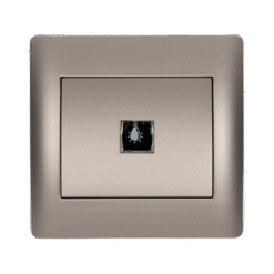 RHYME EL1181C ΔΙΑΚΟΠΤΗΣ ΚΛΙΜΑΚΟΣΤΑΣΙΟΥ ΓΚΡΙ ΜΕΤΑΛΛΙΖΕ