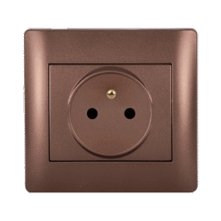 RHYME FRENCH TYPE SOCKET COFFEE METALLIC