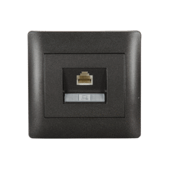 RHYME ΠΡΙΖΑ ΤΗΛΕΦΩΝΟΥ RJ45(CAT6E) ΓΡΑΦΙΤΗΣ ΜΕΤΑΛΛΙΖΕ