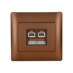 RHYME RJ11+RJ45 ΚΑΦΕ ΜΕΤΑΛΛΙΖΕ