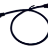 UTP cat6e 0,5m Black Καλώδιο δικτύου UTP cat6e 2
