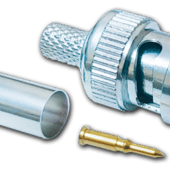 CV-7001 BNC Connector αρσενικό πρεσαριστό κατάλληλο για καλώδιο RG59