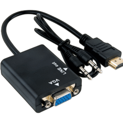 HDMI CABLE TO VGA AUDIO CONVERTER