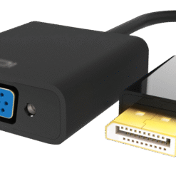 DP TO VGA CABLE Adaptor από Display port αρσενικό σε VGA θηλυκό με καλώδιο 20cm