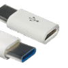 ADAPTOR MICRO USB TO TYPE C Adaptor micro usb θηλυκό σε usb type C αρσενικό 1