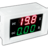 FC4-0-100V DC/0-10A DC Ψηφιακό DUAL βολτόμετρο 0-100V DC/αμπερόμετρο 0-10A DC με ενσωματωμένο SHUNT 1