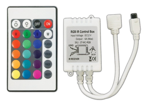 IR-RGB Controller dimmer 6A